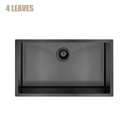 PVD NANO BLACK Kitchen stainless steel single sink